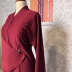 Abaya A001 sleeve Stone DMC embellishment closeup abaya online Pakistan
