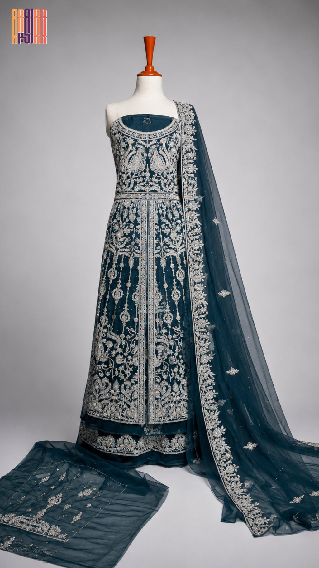 Bridal Maxi Hand Work Zinc - BM011