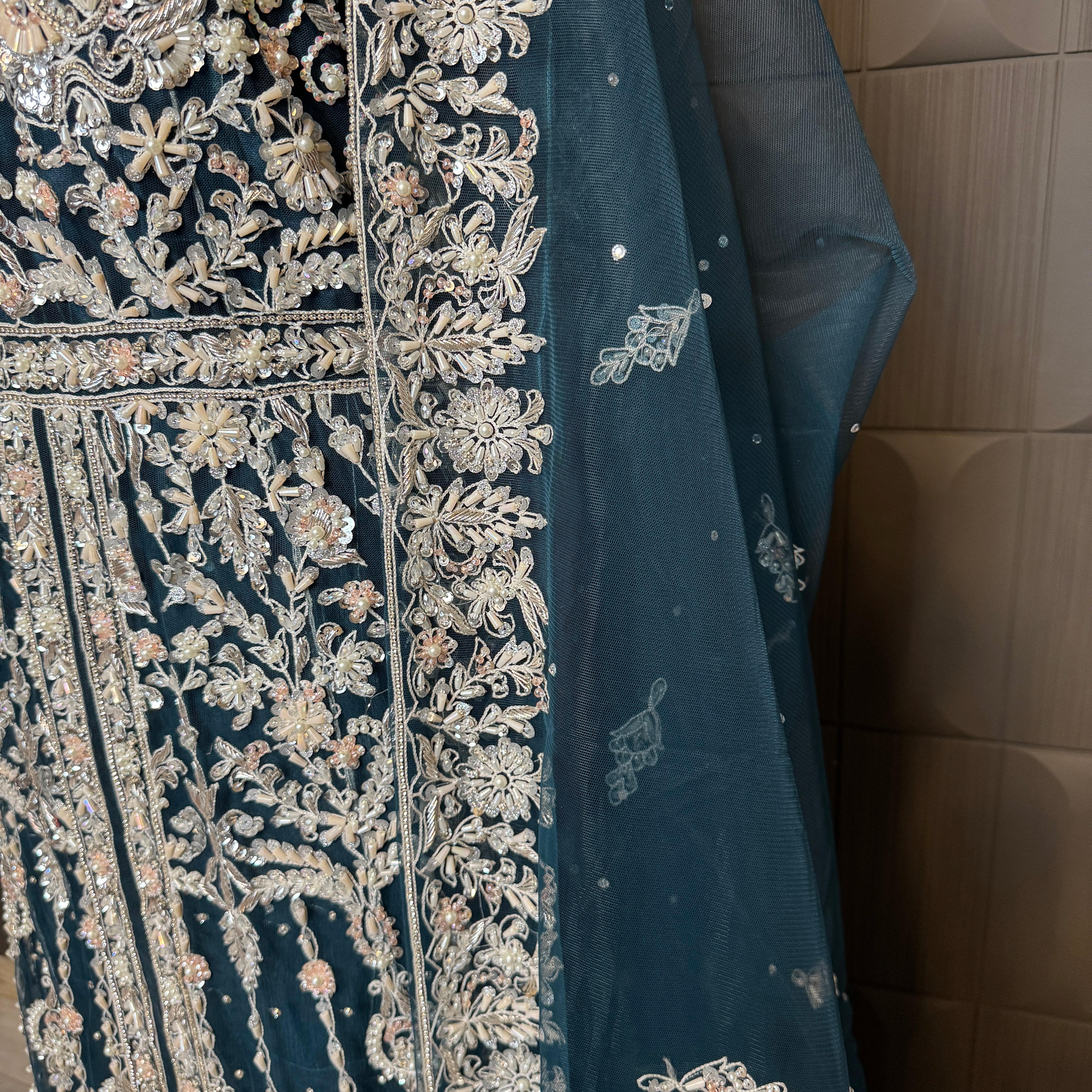 Bridal Maxi Hand Work Zinc - BM011