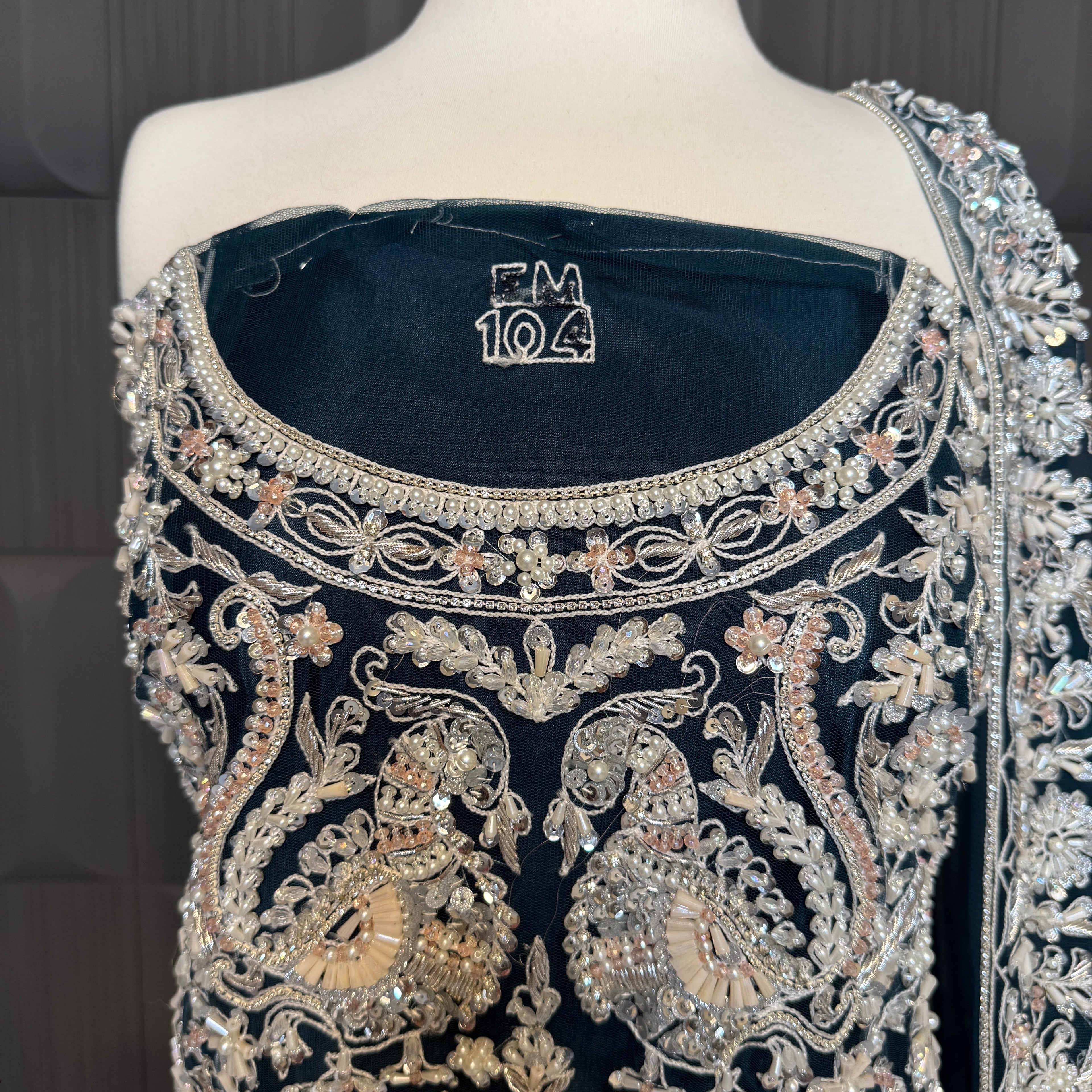 Bridal Maxi Hand Work Zinc - BM011