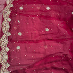 Bridal Lehenga Hand Work – Deep Red PAKISTAN PRICE SHIRT BACK