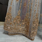 Bridal Maxi Hand Work Gold – BM004