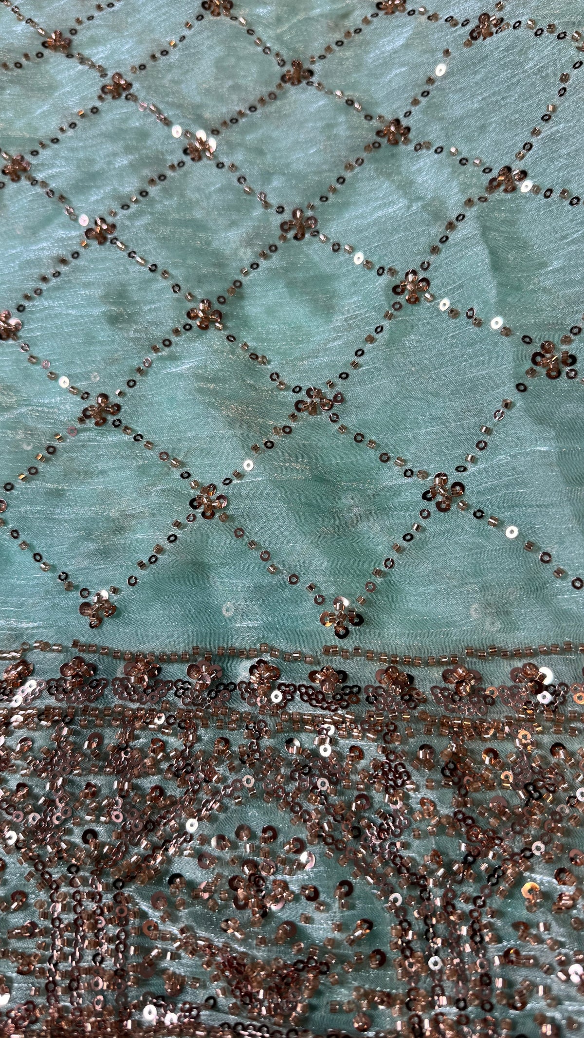 Cut Dana Embroidery Suit 4Pcs – Silk Partywear | CD002