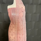 Thread work dresses PWT002 shirt view – crinkle chiffon with embroidery thread work Pakistani thread work suit design
