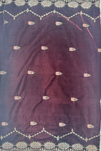 Velvet Embroidered Dress Maroon 3pcs Unstitched  dupatta– Pakistani Velvet Embroidered Suit Pakistan
