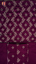 Marjanda Velvet Embroidered Dress 9000 – micro velvet 9000 3pcs unstitched suit with embroidery dupatta | The Akbar Mall
