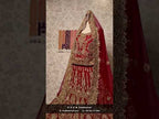 Bridal Lehenga Pakistani BL002 – Deep Anari Red with Heavy Handwork