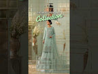 Thread work dresses PWT005 shirt front view – organza with embroidery thread work Pakistani thread work suit design
