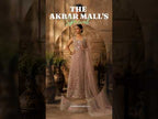 Bridal maxi for walima BM017 maxi view – light peach net with kora nakshi resham and jewelry embroidery bridal Pakistan
