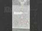 Premium Embroidered Suit on Khaadi Base | Sequins Detailing & 4-Side Border Dupatta PAKISTANI