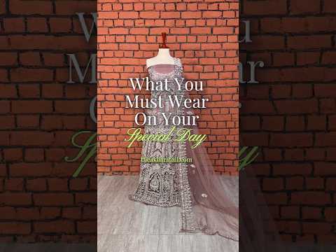 Bridal Maxi for Barat Tea Pink – Hand Work Dakka Kora Jewelry Embellishment BM026