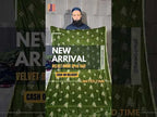 Marjanda Velvet Embroidered Dress 9000 – micro velvet 9000 3pcs unstitched suit with embroidery dupatta | The Akbar Mall
